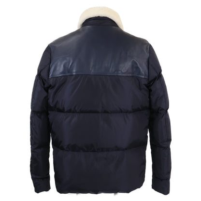 [Domestic Authorized] 863C422H3830 Boa Collar Yoke Lamb Leather Transition Down Jacket 50 Men's