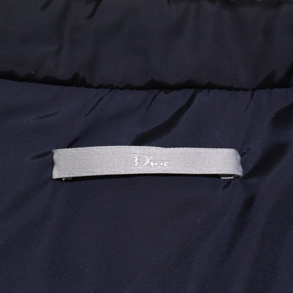 Dior HOMME ディオールオム 【国内正規】863C422H3830 ボアカラー ヨークラムレザー切替 ダウン ジャケット