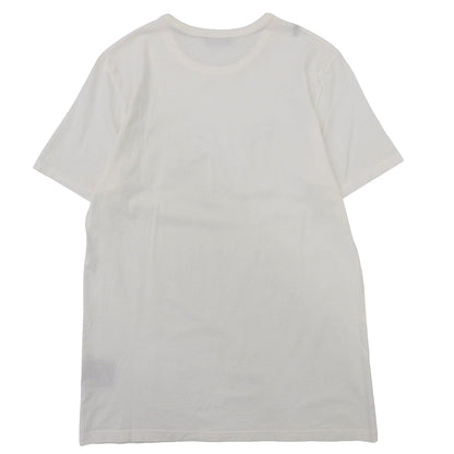 DIOR ディオール コットン ロゴ刺繍 Tシャツ トップス メンズ ホワイト M 033J600D0589 20AW トップス