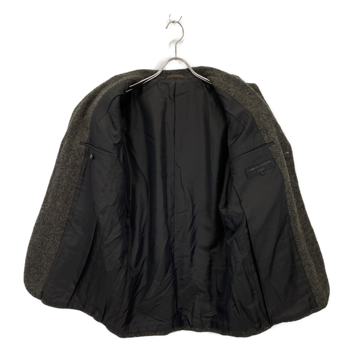 COMMEdesGARCONS HOMME コムデギャルソンオム HJ-07013M カーキ メランジ AD1998 田中オム 4Bテーラードジャケット ジャケット
