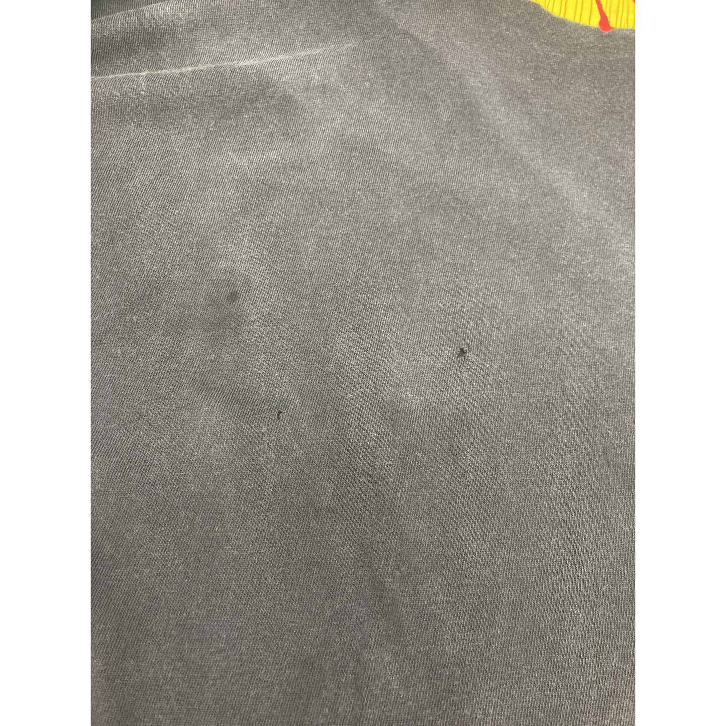 SAINT MICHAEL x CPFM Black 100% Cotton Faded Smile T-Shirt Top