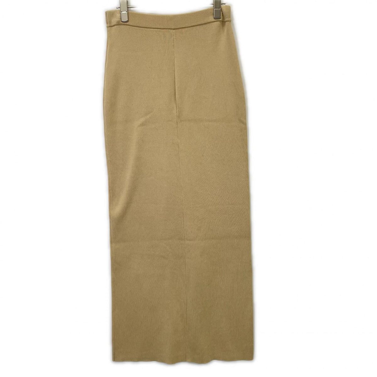 Plage 25SS beige mercerized cotton knit skirt