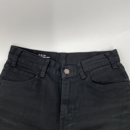 CELINE セリーヌ エディ期 W SK 001 N012 786D 38NJ ブラック コットン デニムパンツ ボトムス