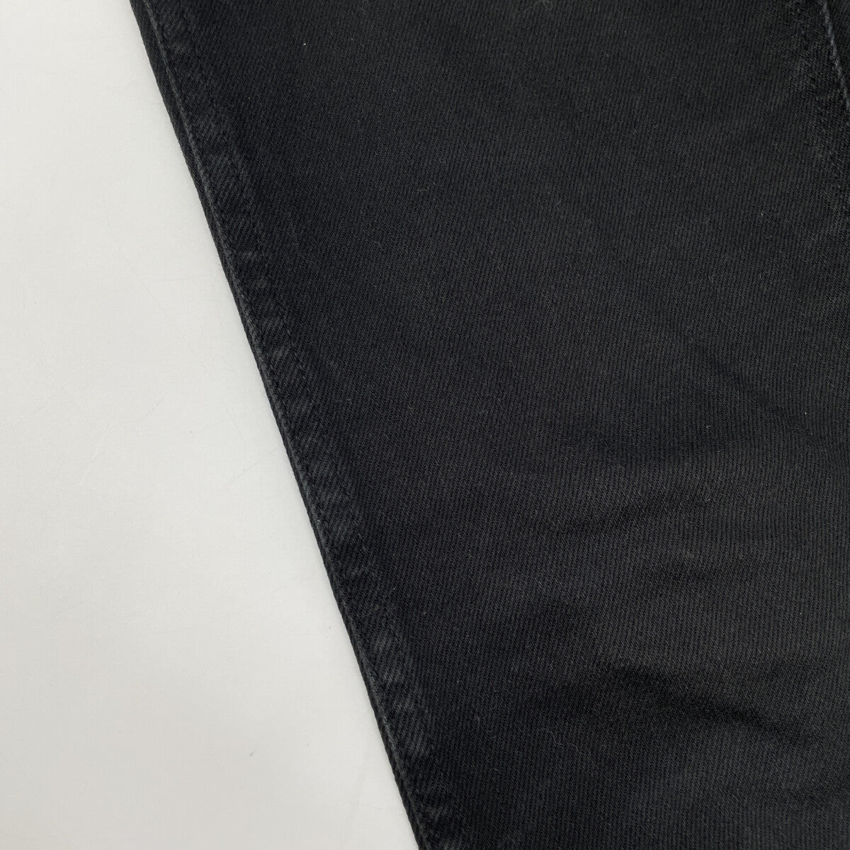 CELINE セリーヌ エディ期 W SK 001 N012 786D 38NJ ブラック コットン デニムパンツ ボトムス