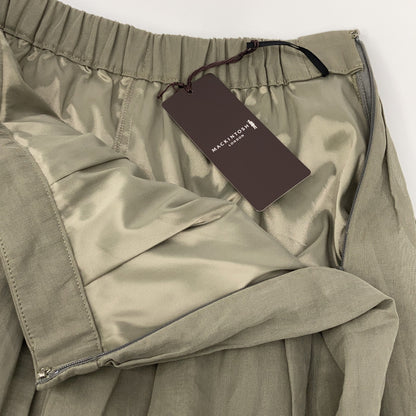 MACKINTOSH LONDON マッキントッシュロンドン カーキ コットン シアー ロングスカート スカート