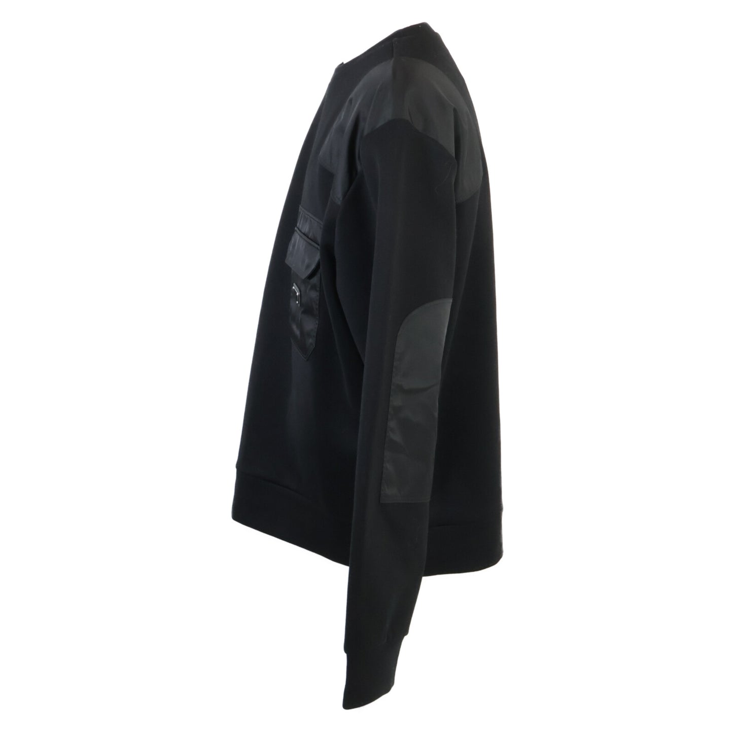 PRADA 普拉达 【美品/国内正品/23年产】UJL35B Re-Nylon 三角徽标牌拼接卫衣/上衣