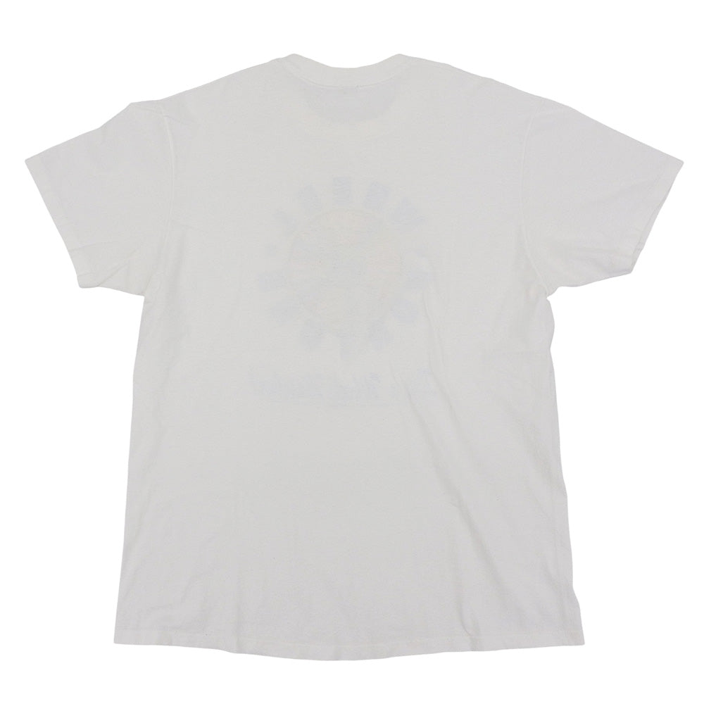 VINTAGE ヴィンテージ stedman　WHEEL FORTUNE コットン Tシャツ トップス メンズ 白 ホワイト XL 80～90年代 トップス