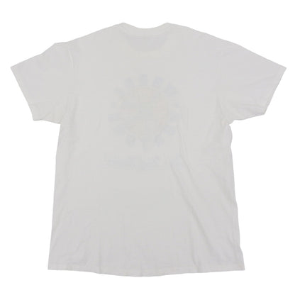 VINTAGE ヴィンテージ stedman　WHEEL FORTUNE コットン Tシャツ トップス メンズ 白 ホワイト XL 80～90年代 トップス