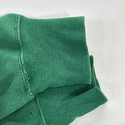 90年代美国制造 绿色印花卫衣 Reverse Weave 上衣 XL 男式