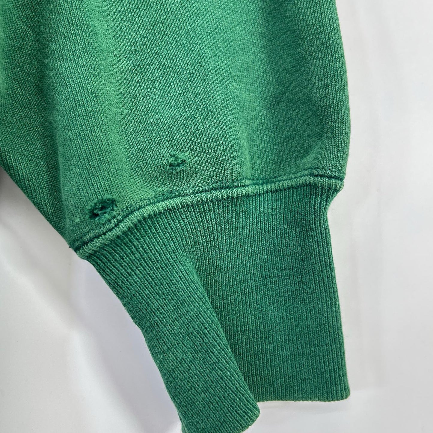 90年代美国制造 绿色印花卫衣 Reverse Weave 上衣 XL 男式