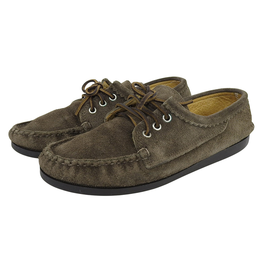QUODDY クオディ スウェード デッキシューズ シューズ メンズ カーキ 9 シューズ 9