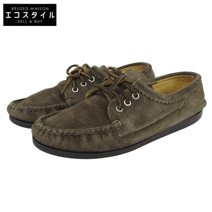 QUODDY クオディ スウェード デッキシューズ シューズ メンズ カーキ 9 シューズ 9