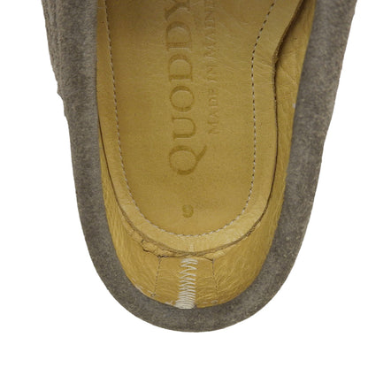 QUODDY クオディ スウェード デッキシューズ シューズ メンズ カーキ 9 シューズ 9