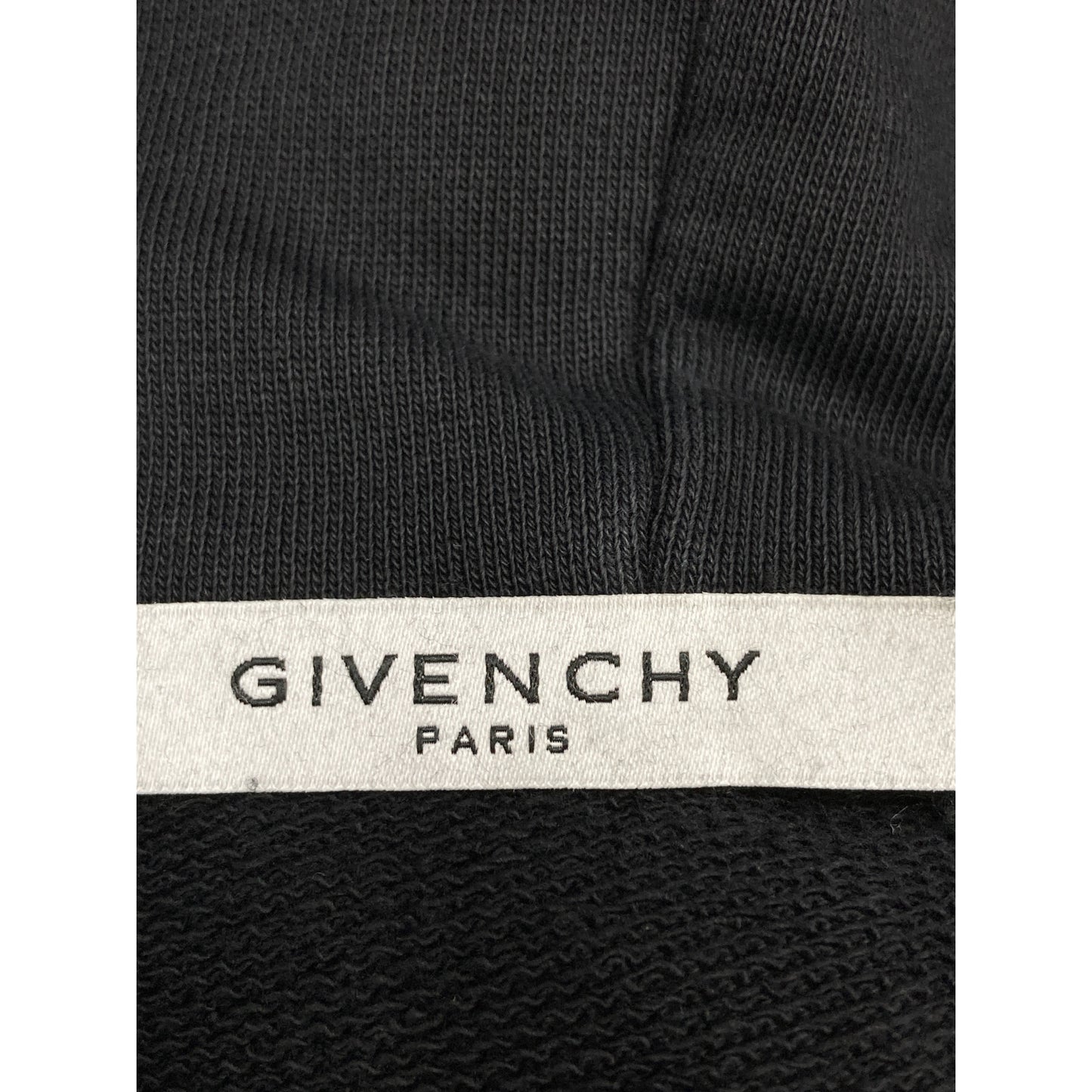 GIVENCHY ジバンシィ BW701J3062 ブラック フェード FUN ダメージ パーカー トップス