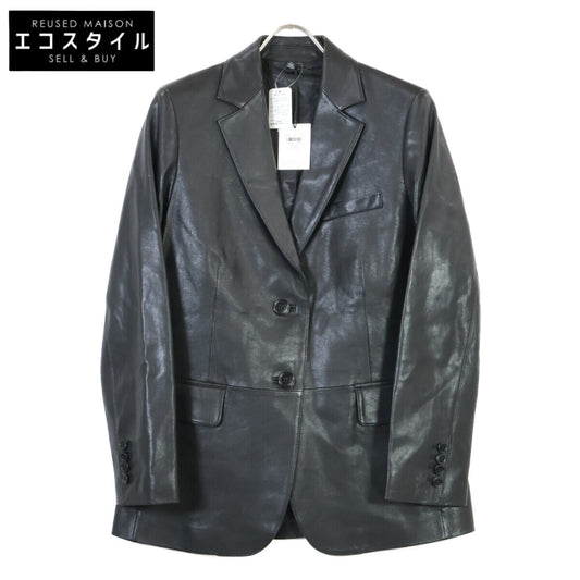 COACH コーチ 【美品/国内正規】CQ220 ラムレザー 2Bテーラード ジャケット