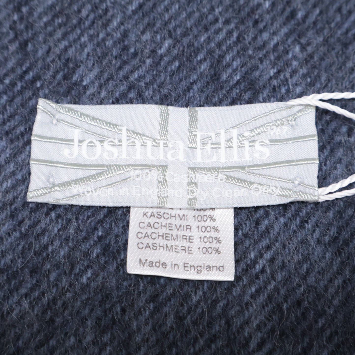 [Like New] 112023-21-150-61-010 CPG51149 Check Pattern Cashmere Fringe Stole Women's