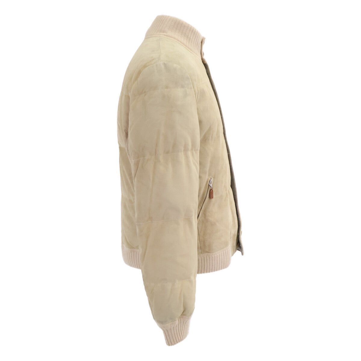 BRUNELLO CUCINELLI ブルネロクチネリ スエード 裏地カシミヤ ジップアップ ジャケット