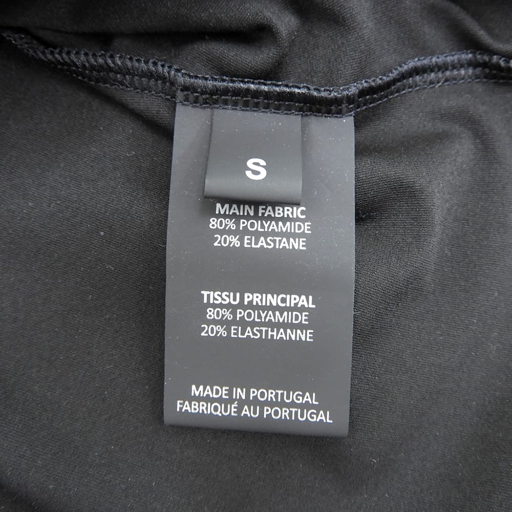 Excellent condition Logo Fitted Stretch Top Men's Black S WE51TR130B Tops S Men's