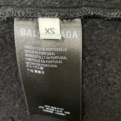 BALENCIAGA バレンシアガ 20AW 641628 ブラック バスケットボール コクーン シャツジャケット ジャケット