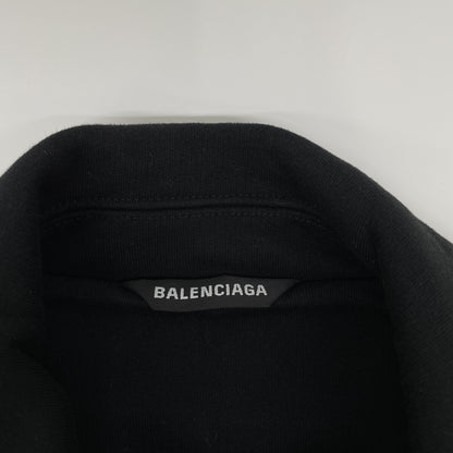 BALENCIAGA バレンシアガ 20AW 641628 ブラック バスケットボール コクーン シャツジャケット ジャケット