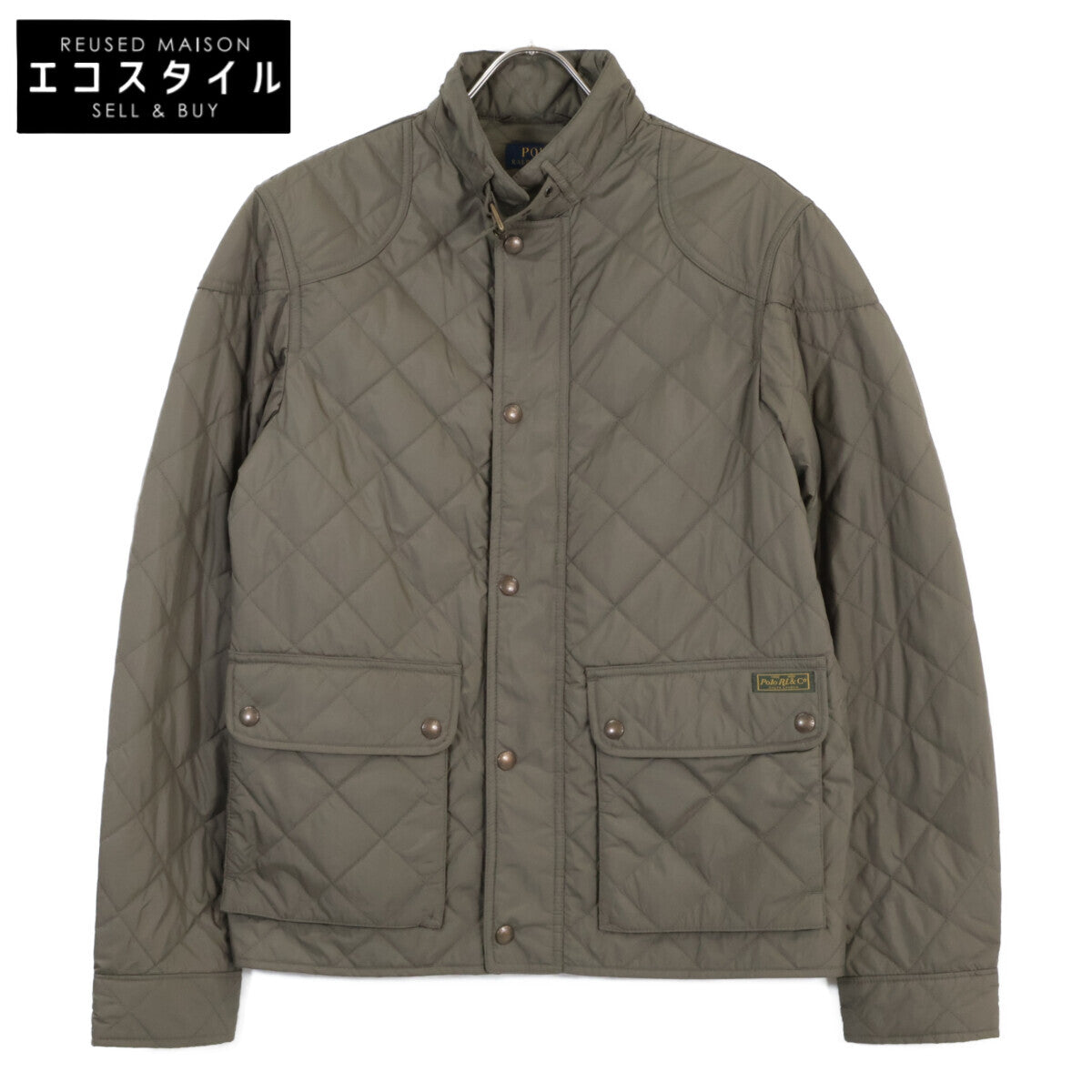 POLO RALPH LAUREN Khaki Olive Quilted Liner Jacket