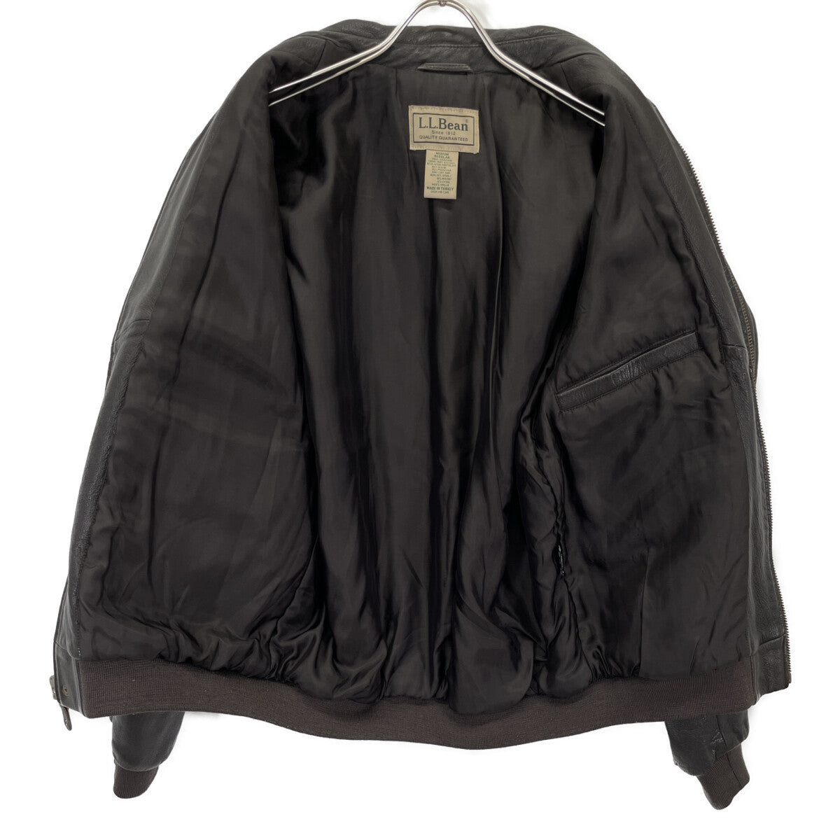 TURKEY Brown Leather A-2 Flight Jacket Jacket Men's