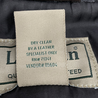 L.L.Bean L.L.Bean made in Turkey brown leather A-2 flight jacket jacket