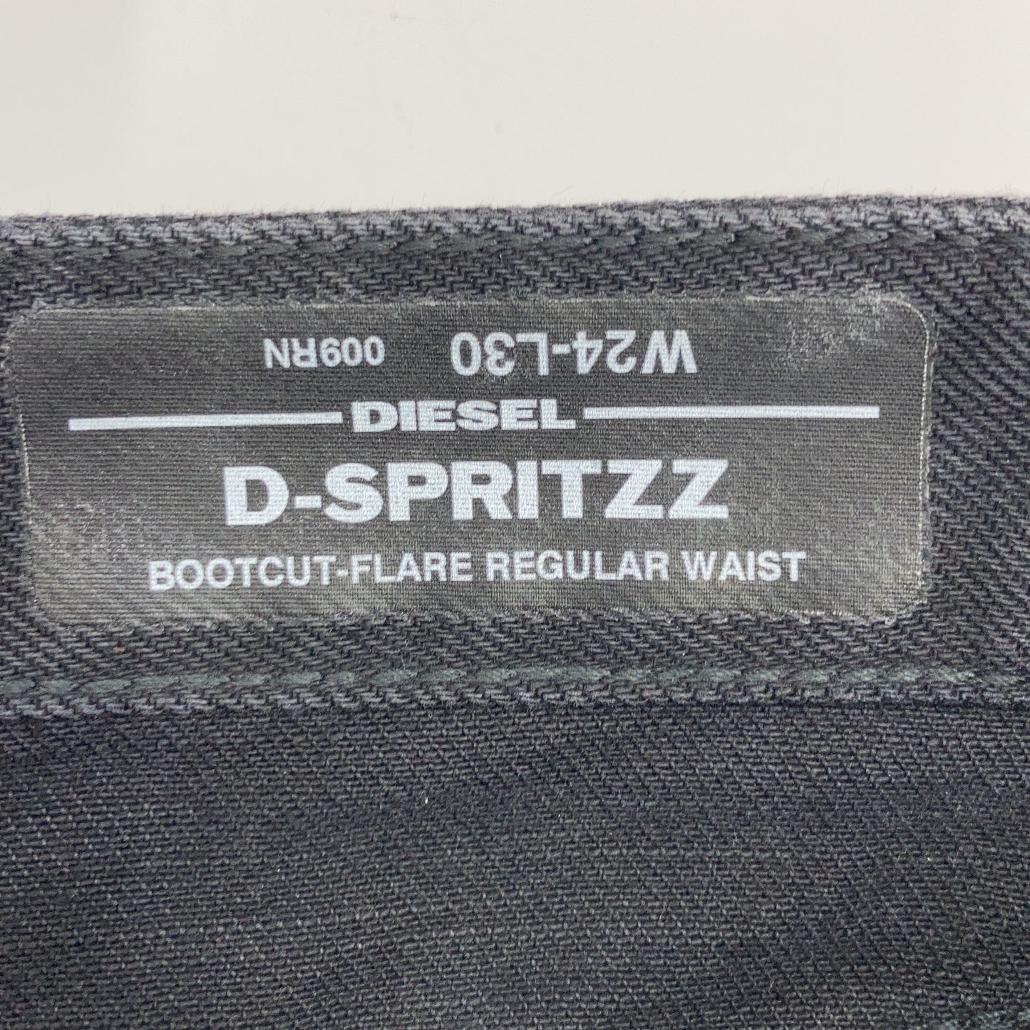 A02092 Black Denim D-SPRITZZ Flare Pants Bottoms Women's