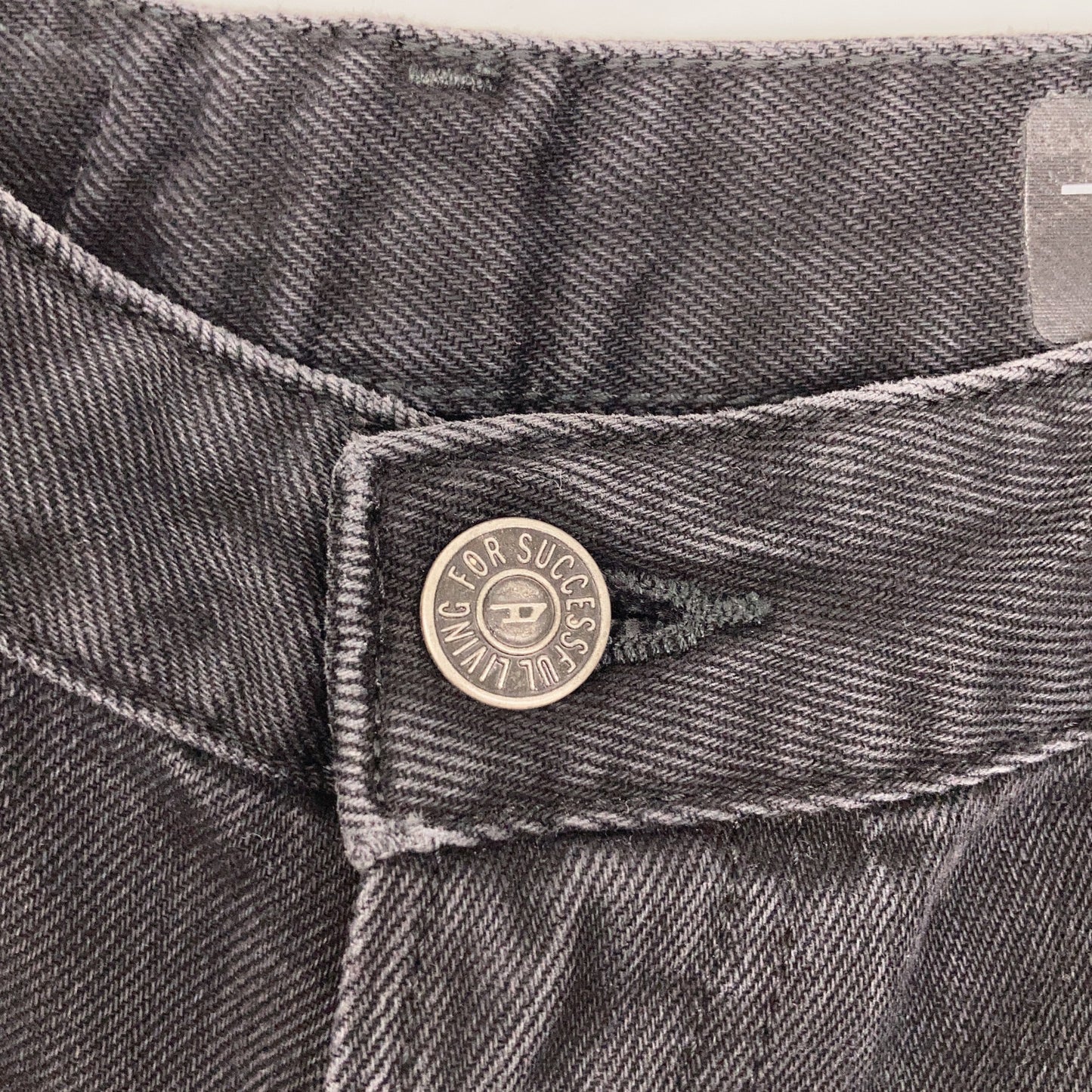 A02092 Black Denim D-SPRITZZ Flare Pants Bottoms Women's