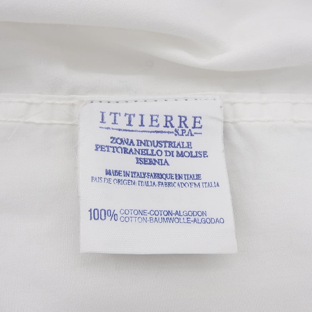 Versace Jeans ヴェルサーチジーンズ コットン100 シルバーメデューサボタン バンドカラー L/Sシャツ トップス メンズ ホワイト XL トップス