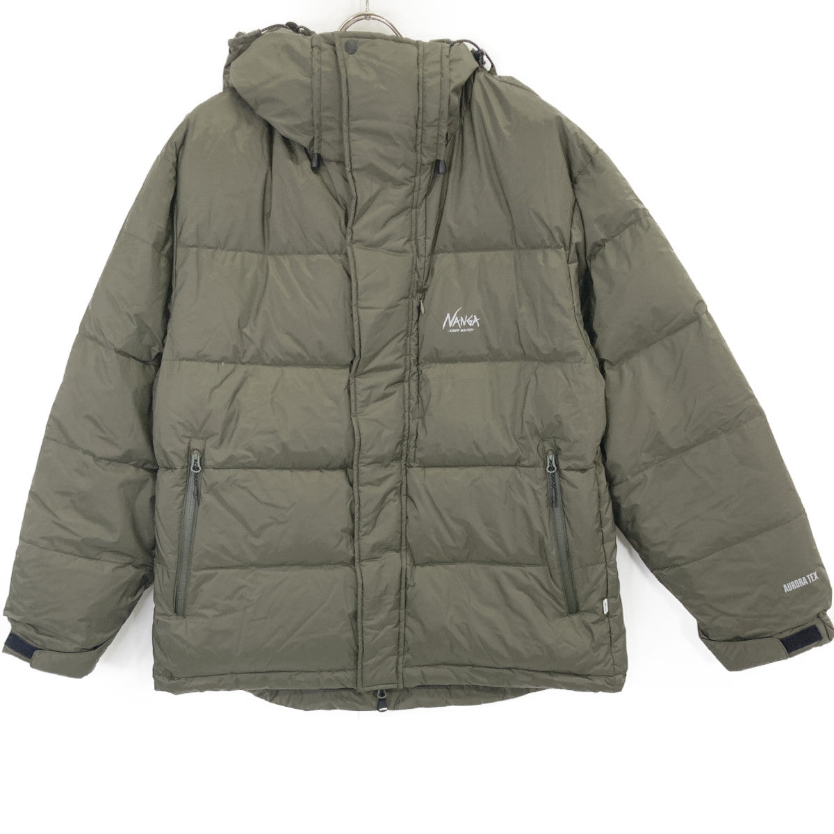 NANGA NANGA ×KRIF MAYER 2419900 khaki nylon down jacket jacket