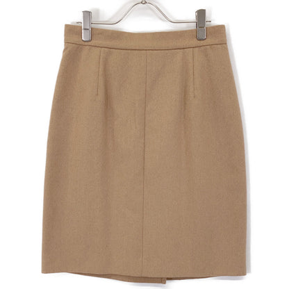 110602936 Camel 100 Medium Length Skirt Women's