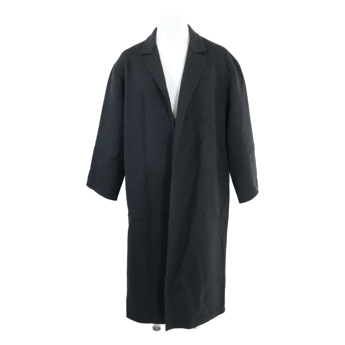 【美品/25AW】GAO-75540 Colombo 羊绒混双面呢大衣 36 女士