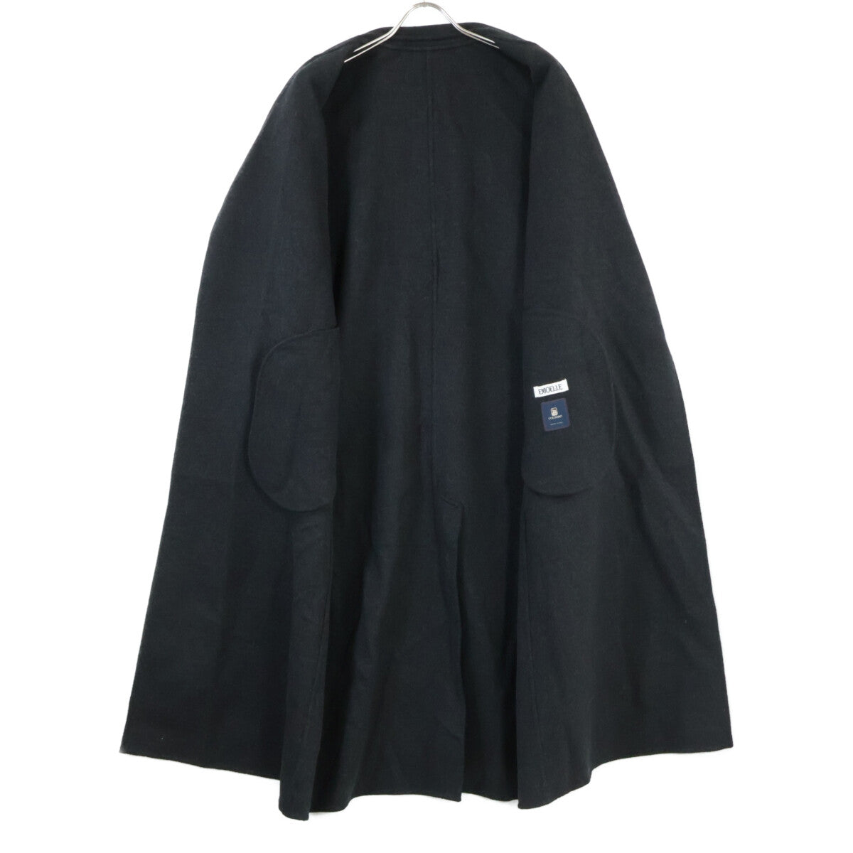 【美品/25AW】GAO-75540 Colombo 羊绒混双面呢大衣 36 女士