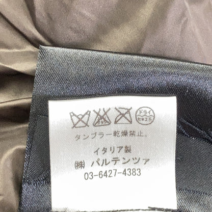 Gray wool x silk FORT TL down vest vest 44 men's