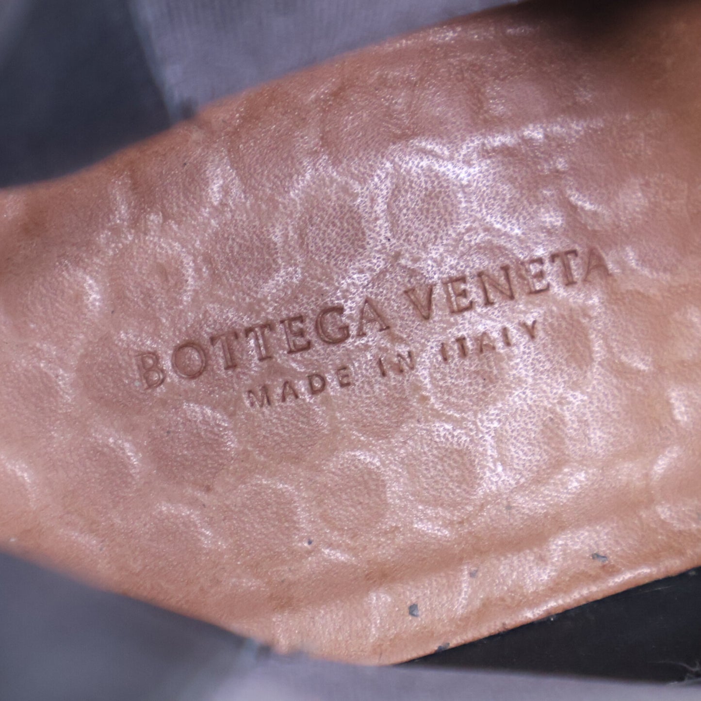 BOTTEGA VENETA ボッテガヴェネタ グリーン サイドゴア クレープソール ブーツ シューズ