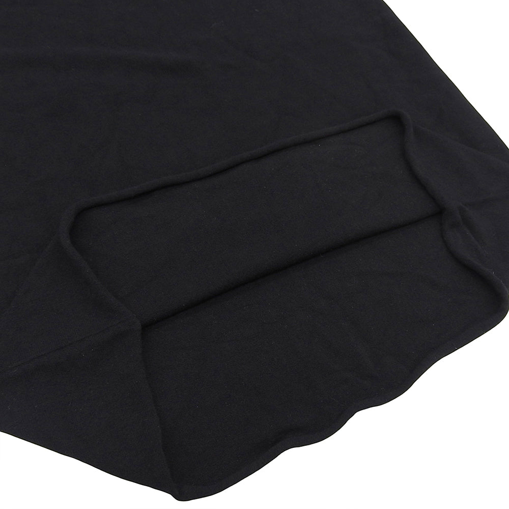 Excellent condition IKKO TANAKA Boat Neck Knitsaw Top for Women, Black, Size 3, PP01-KK772, 20SS Top, Size 3, Women's