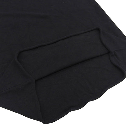 Excellent condition IKKO TANAKA Boat Neck Knitsaw Top for Women, Black, Size 3, PP01-KK772, 20SS Top, Size 3, Women's