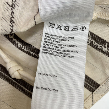 JACQUEMUS Jacquemus La Chemise Plidao 棉质徽标府绸衬衫上衣