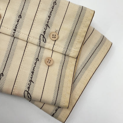 JACQUEMUS Jacquemus La Chemise Plidao 棉质徽标府绸衬衫上衣