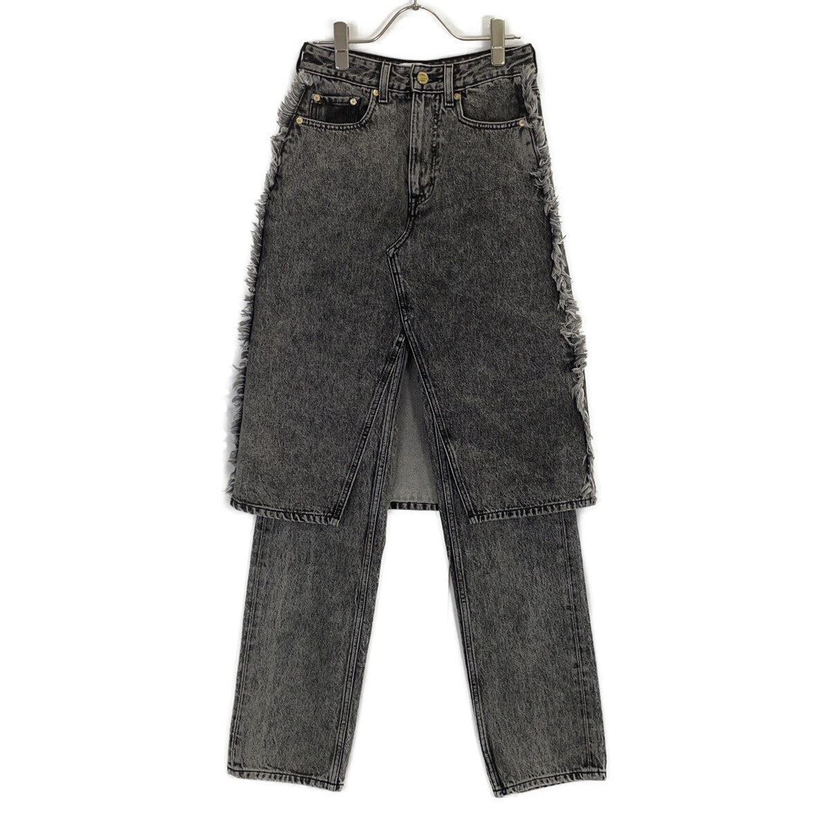 GANNI GANNI SNOW WASHED DENIM SKIRT 牛仔半身裙 下装
