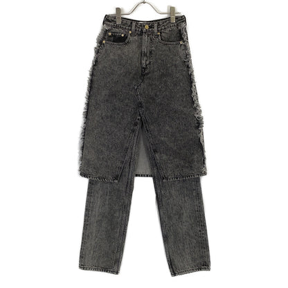 GANNI GANNI SNOW WASHED DENIM SKIRT 牛仔半身裙 下装