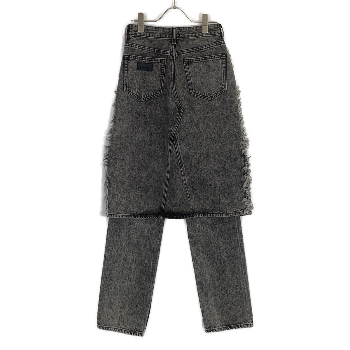 GANNI GANNI SNOW WASHED DENIM SKIRT 牛仔半身裙 下装
