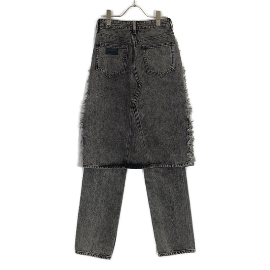 GANNI ガニー SNOW WASHED DENIM SKIRT デニム スカート ボトムス