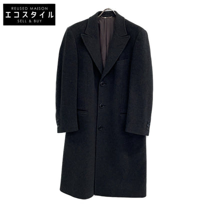 F504/7248 Gray Wool Chester Coat M Men's