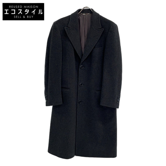 DOLCE&GABBANA ドルチェアンドガッバーナ F504/7248 グレー ウール チェスターコート コート