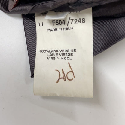 DOLCE&GABBANA Dolce & Gabbana F504/7248 Gray Wool Chesterfield Coat Coat
