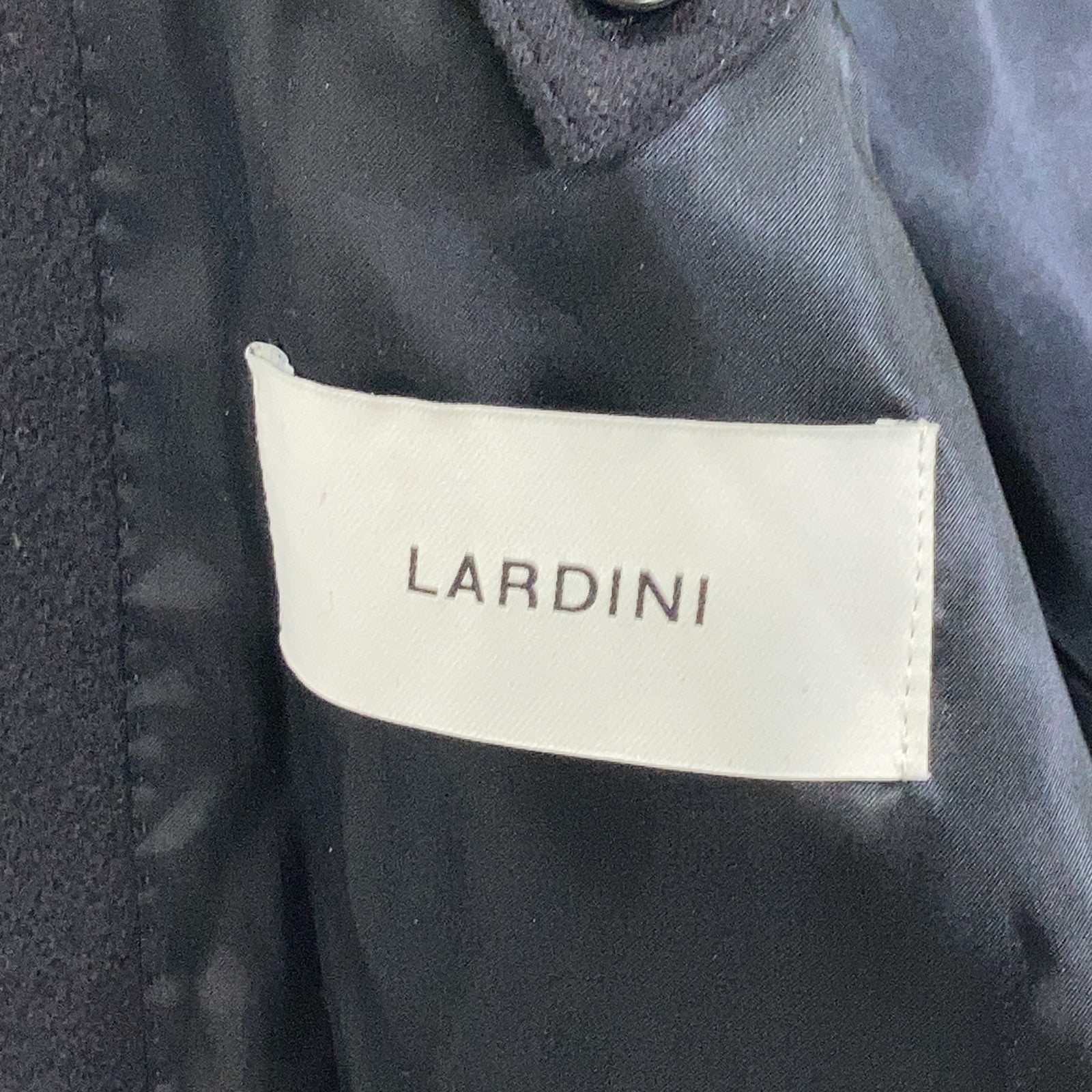 LARDINI ラルディーニ IV23636Q ネイビー スペシャルウール フランネル