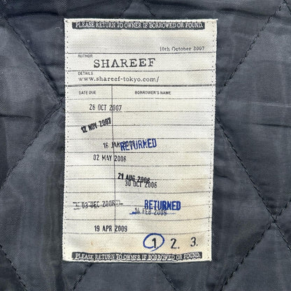 SHAREEF シャリーフ 19711705 STUDIOUS別注 ブラック スタンドジップブルゾン ジャケット