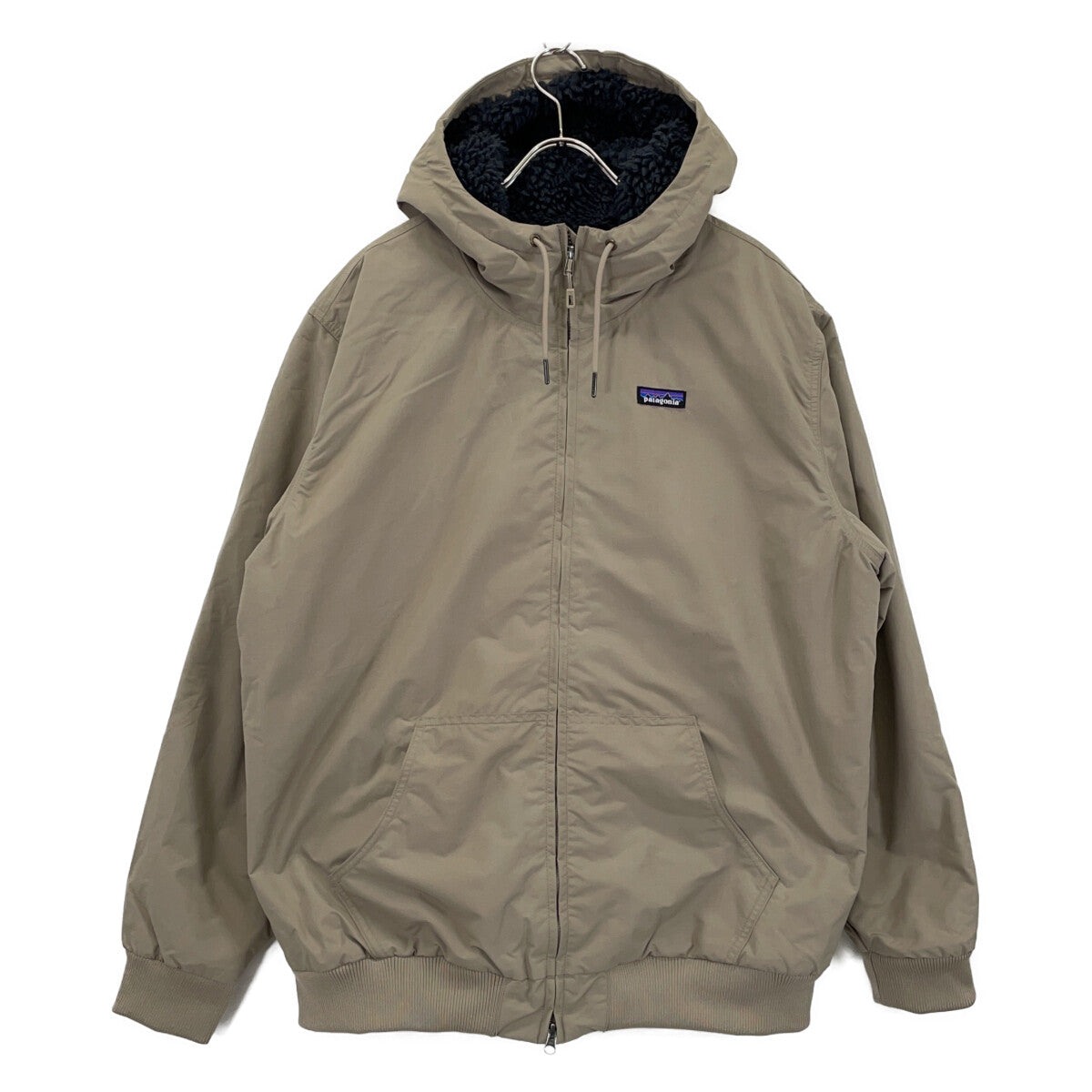 20425FA24 Grey Lined Ismas Hooded Jacket XL Men's